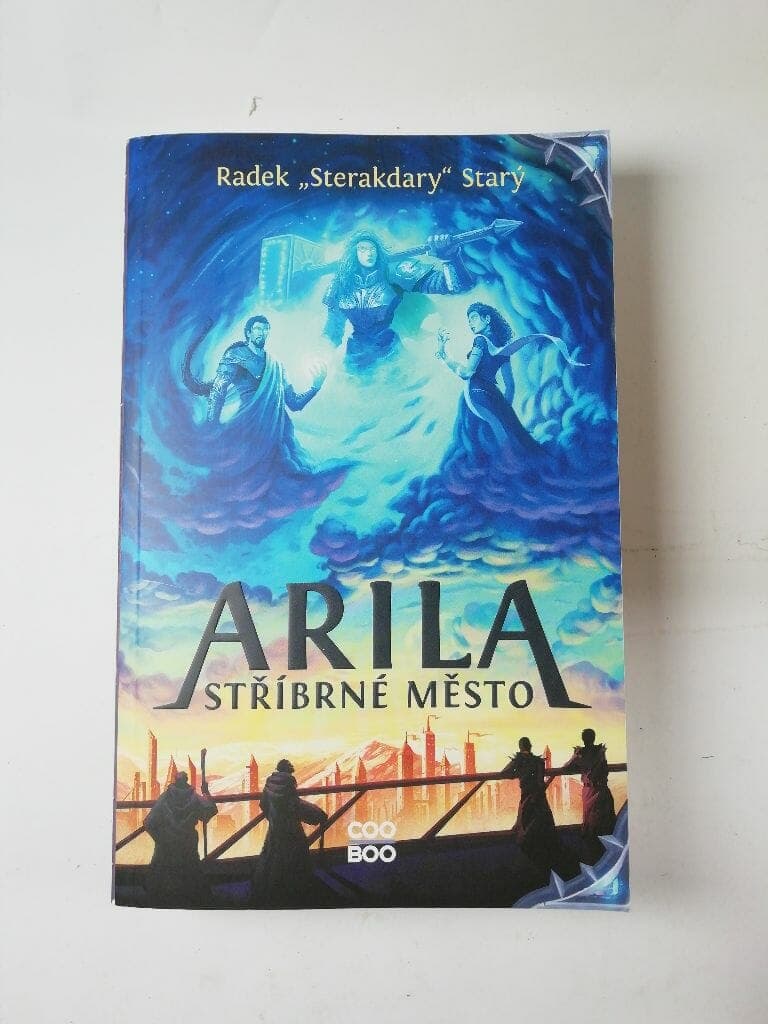 Obálka – Arila: Stříbrné město Měkká
