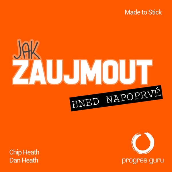Obálka – Jak zaujmout hned napoprvé