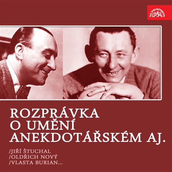 Obálka – Rozprávka o umění anekdotářském aj. /Jiří Štuchal, Vlasta Burian, Oldřich Nový...