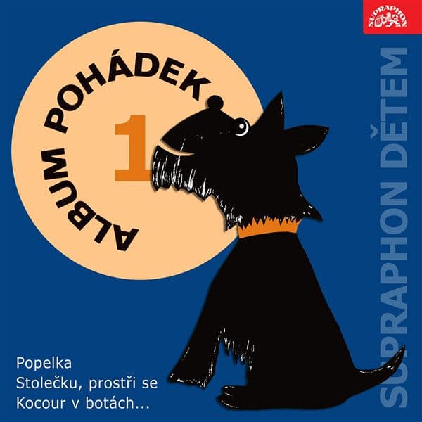 Obálka – Album pohádek "Supraphon dětem" 1. /Popelka, Stolečku, prostři se, Kocour v botách..../