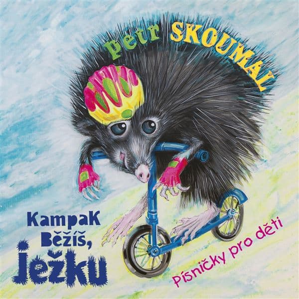 Obálka – Kampak běžíš, ježku. Písničky pro děti