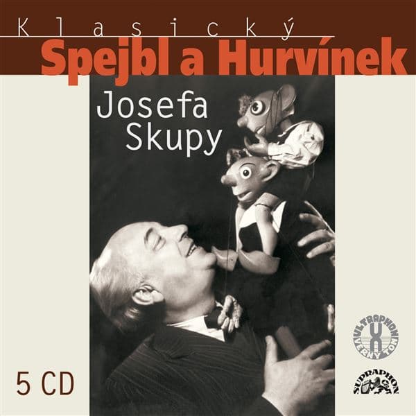 Obálka – Klasický Spejbl a Hurvínek Josefa Skupy