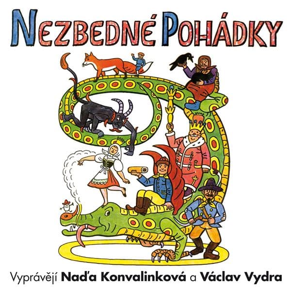 Obálka – Nezbedné pohádky