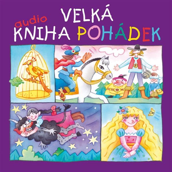 Obálka – Velká audiokniha pohádek (Komplet 7 alb)