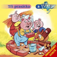 Obálka – Tři prasátka a vlk