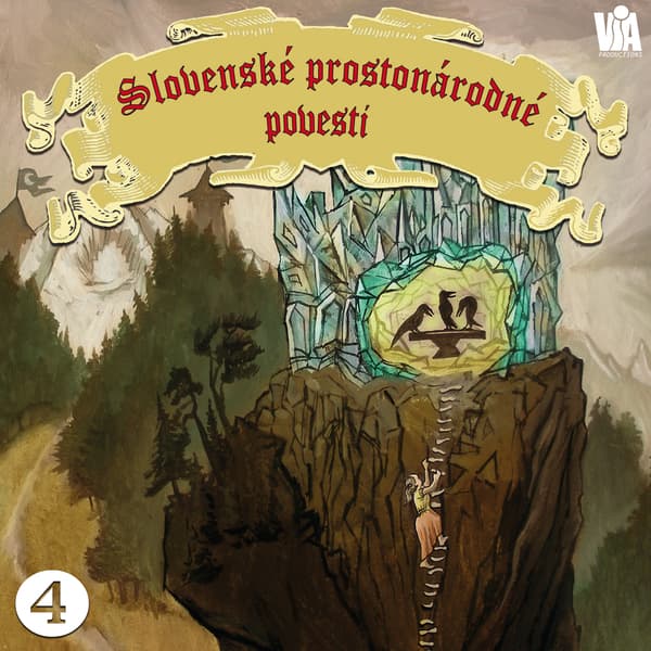 Obálka – Slovenské prostonárodné povesti dľa P. E. Dobšinského (štvrtá séria)