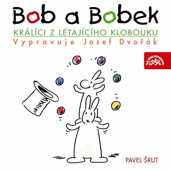 Obálka – Bob a Bobek, králíci z létajícího klobouku / / Šebánek - Pacovský - Jiránek - Šrut