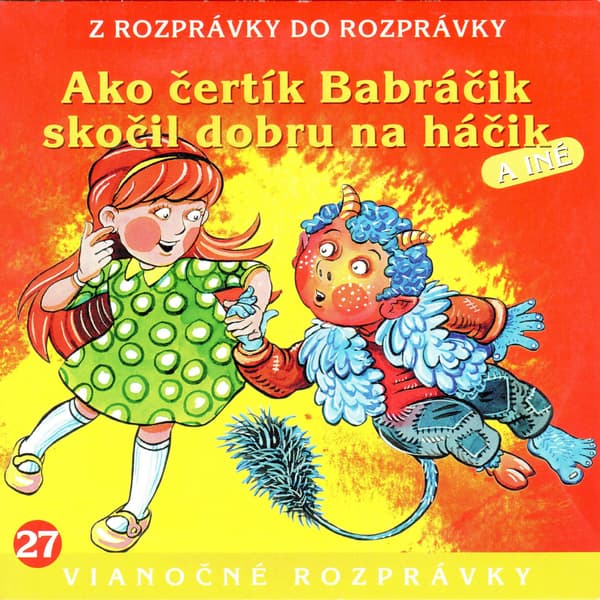 Obálka – Ako čertík Babráčik skočil dobru na hačik