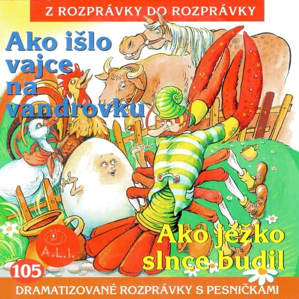 Obálka – Ako išlo vajce na vandrovku