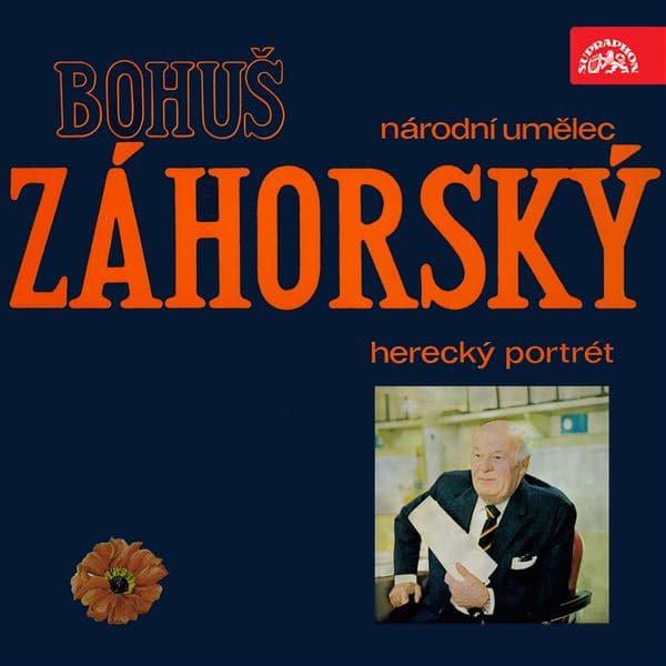 Obálka – Herecký portrét Bohuše Záhorského