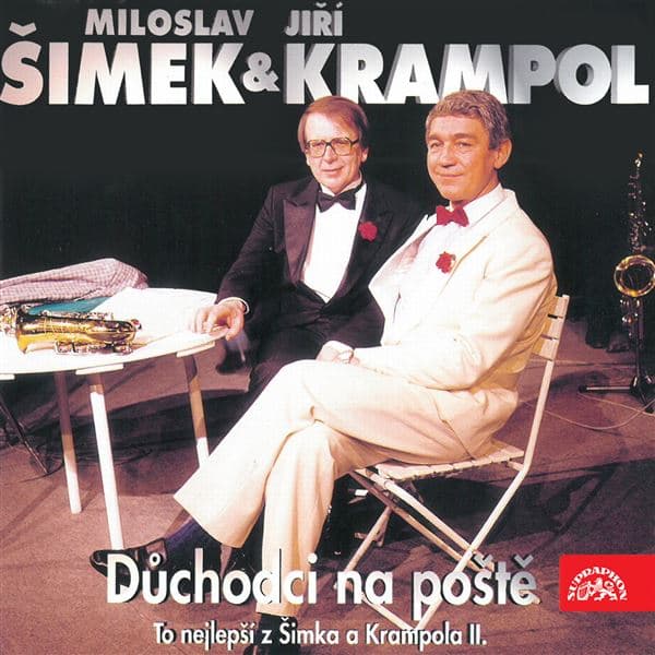 Obálka – Důchodci na poště. To nejlepší z Šimka a Krampola II.