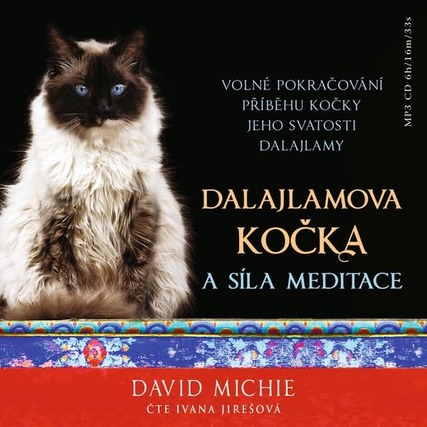 Obálka – Dalajlamova kočka a síla meditace