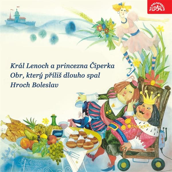 Obálka – Král Lenoch a princezna Čiperka, Obr, který příliš dlouho spal, Hroch Boleslav