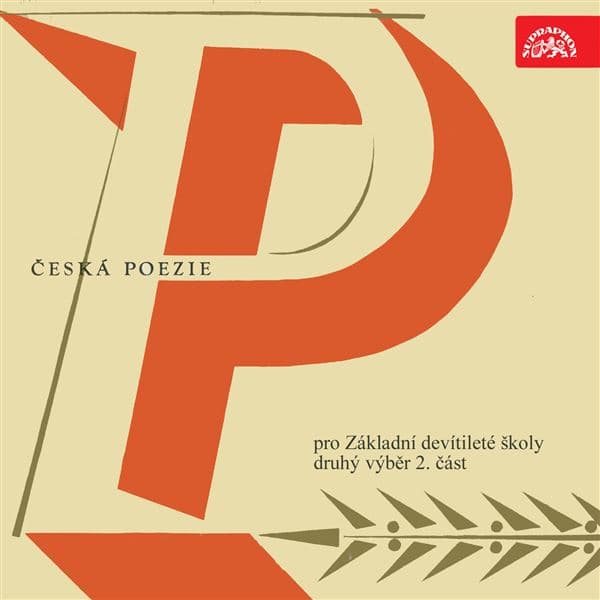Obálka – Česká poezie pro Základní devítileté školy - druhý výběr 2. část