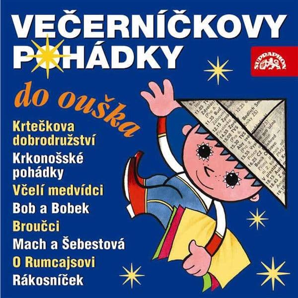 Obálka – Večerníčkovy pohádky do ouška