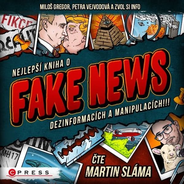 Obálka – Nejlepší kniha o fake news!!!