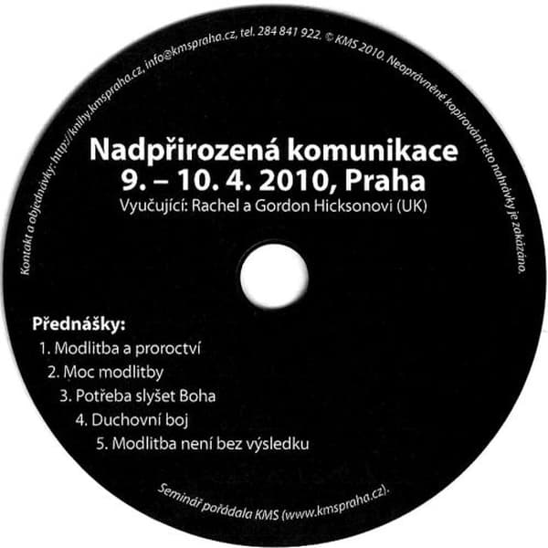 Obálka – Nadpřirozená komunikace
