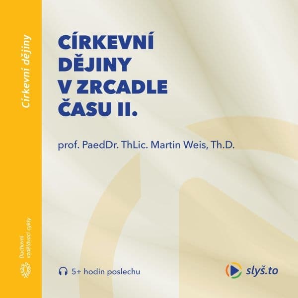 Obálka – Církevní dějiny v zrcadle času II.