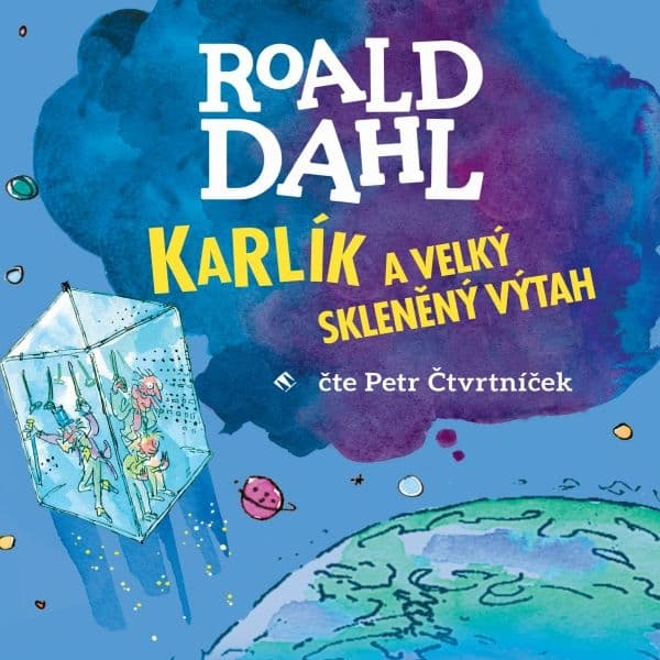 Obálka – Karlík a velký skleněný výtah