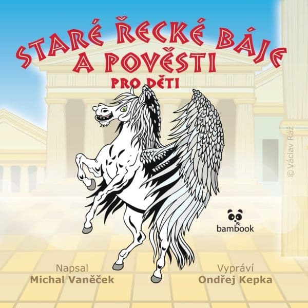 Obálka – Staré řecké báje a pověsti pro děti