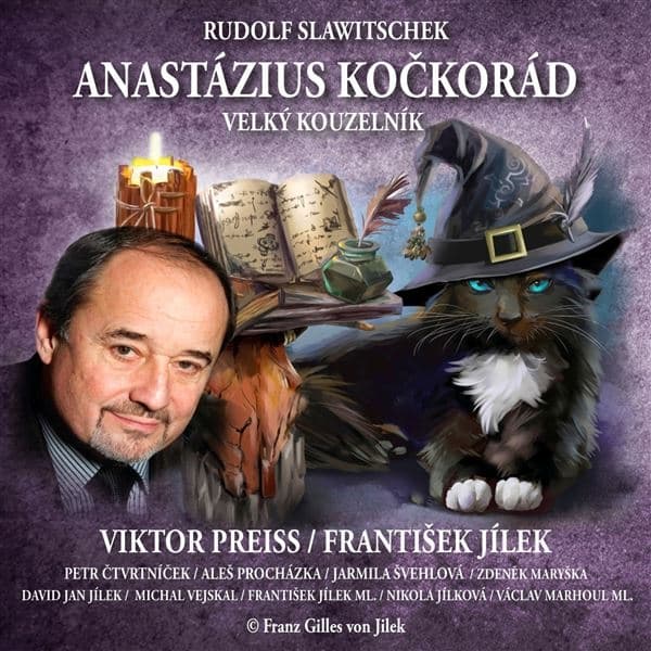 Obálka – Anastázius Kočkorád: Velký kouzelník