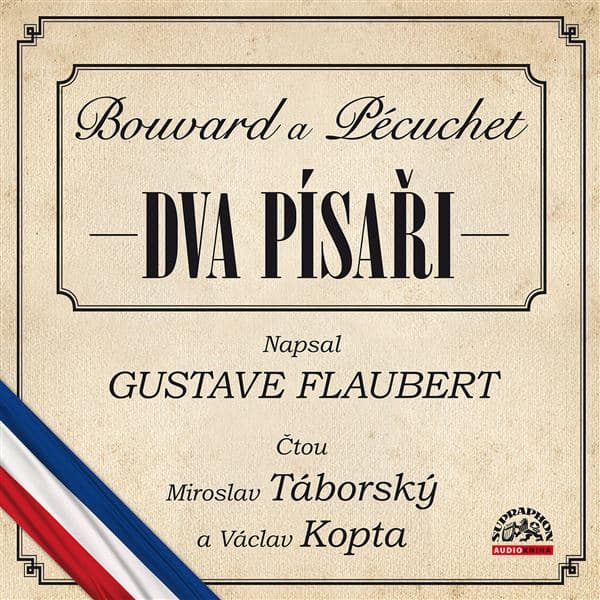 Obálka – Dva písaři (Bouvard a Pécuchet)