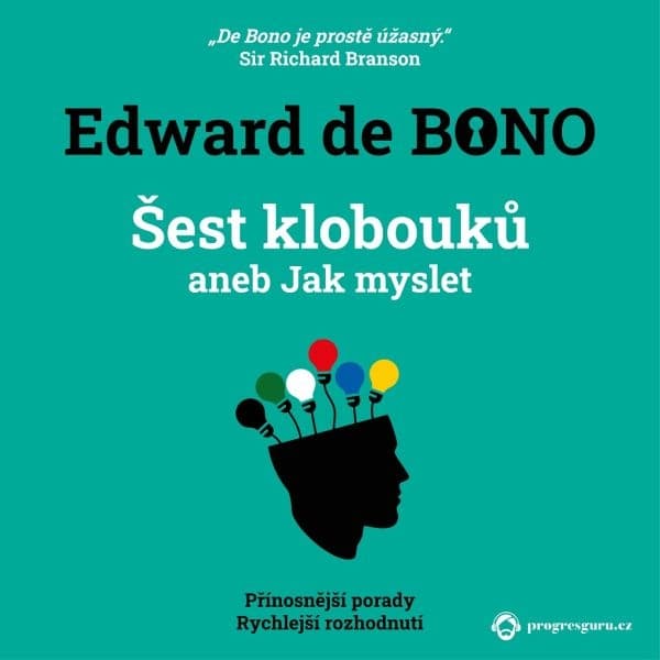 Obálka – Šest klobouků aneb Jak myslet