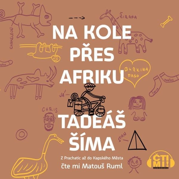 Obálka – Na kole přes Afriku