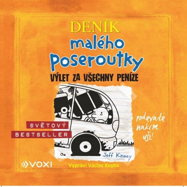 Obálka – Deník malého poseroutky 9