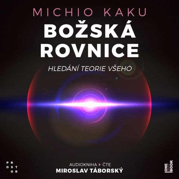 Obálka – Božská rovnice: Hledání teorie všeho