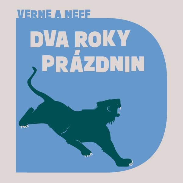 Obálka – Dva roky prázdnin