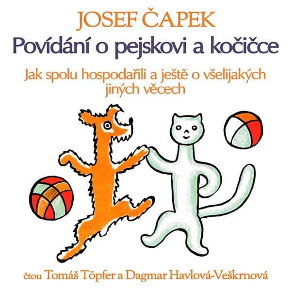 Obálka – Povídání o pejskovi a kočičce (Jak spolu hospodařili a ještě o všelijakých jiných věcech)