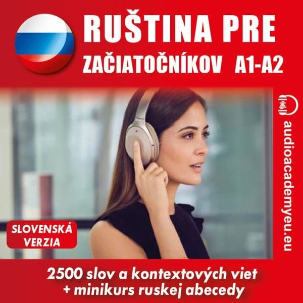 Obálka – Ruština pre začiatočníkov A1-A2