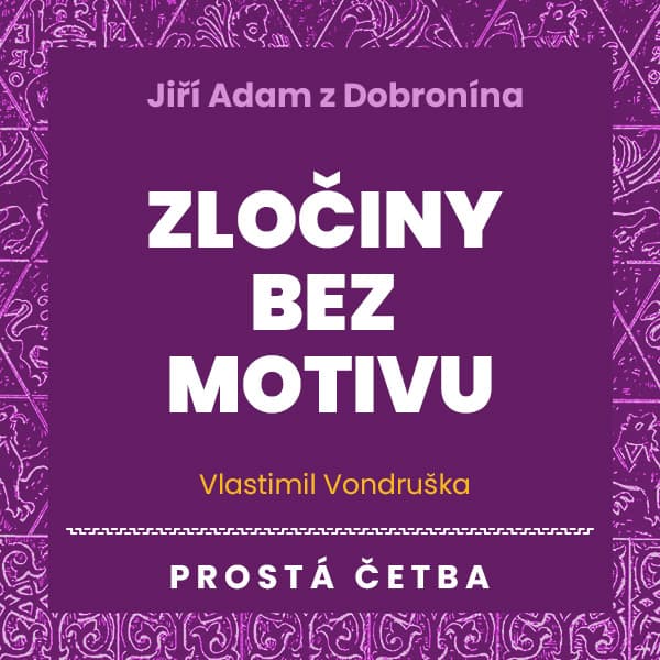 Obálka – Zločiny bez motivu