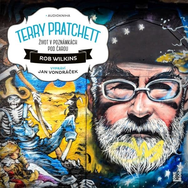 Obálka – Terry Pratchett: Život v poznámkách pod čarou