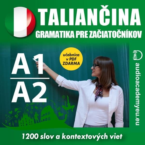 Obálka – Taliančina - gramatika pre začiatočníkov A1, A2