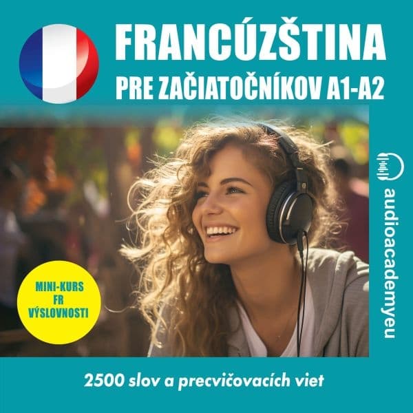 Obálka – Francúzština pre začiatočníkov A1-A2