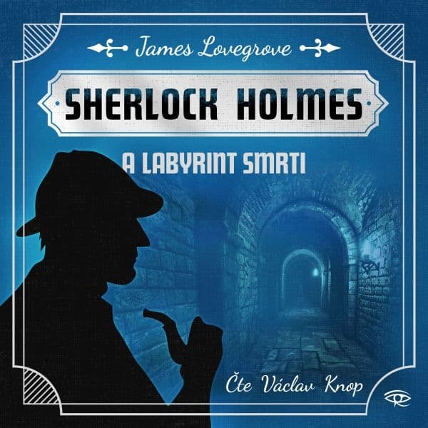 Obálka – Sherlock Holmes a Labyrint smrti