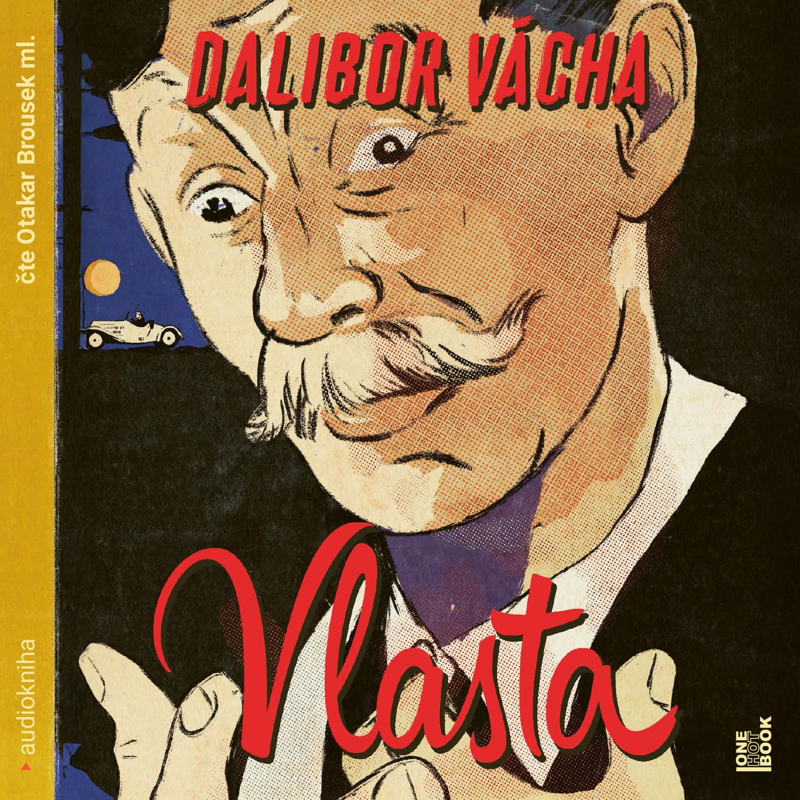 Obálka – Vlasta – román o králi komiků