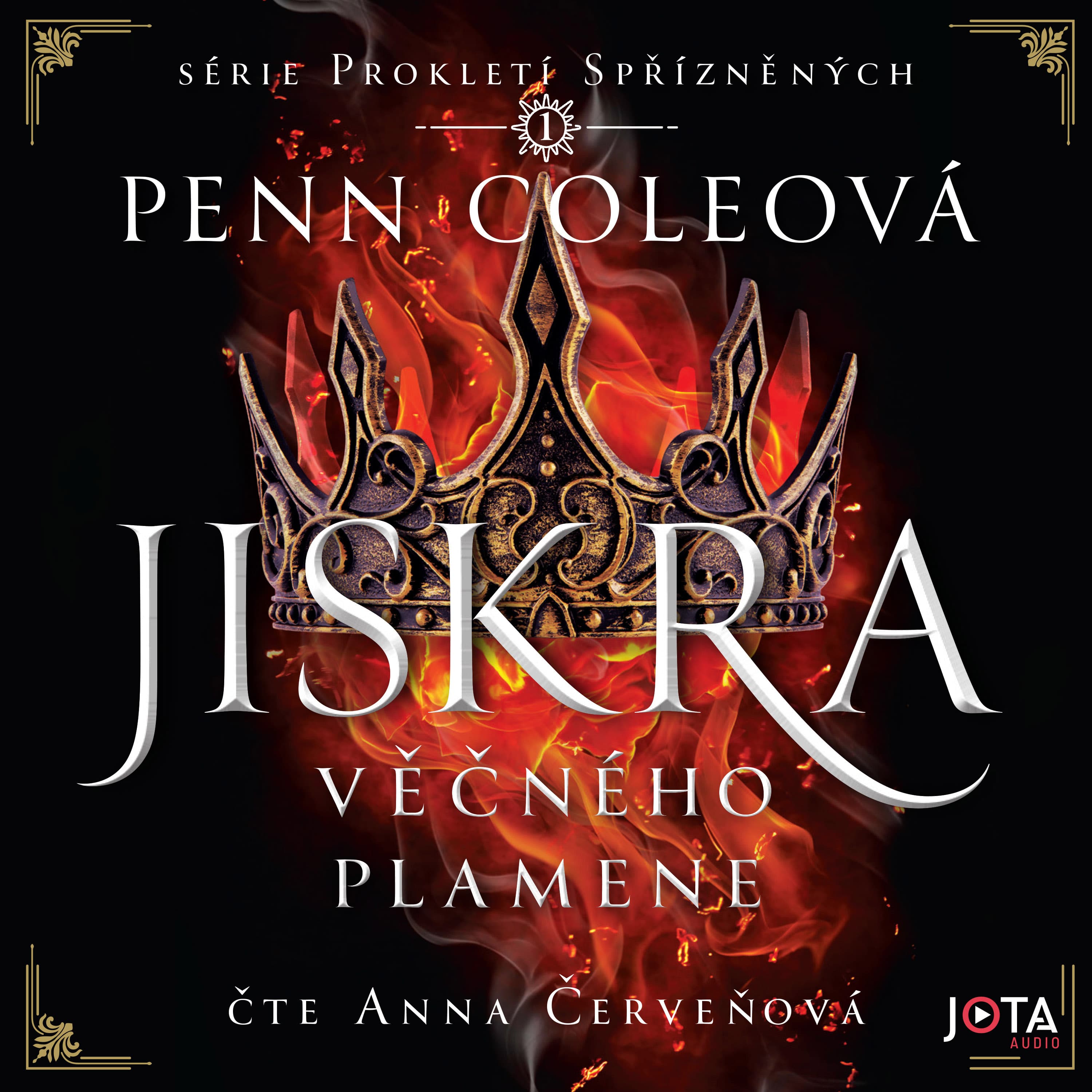 Obálka – Prokletí Spřízněných: Jiskra Věčného plamene