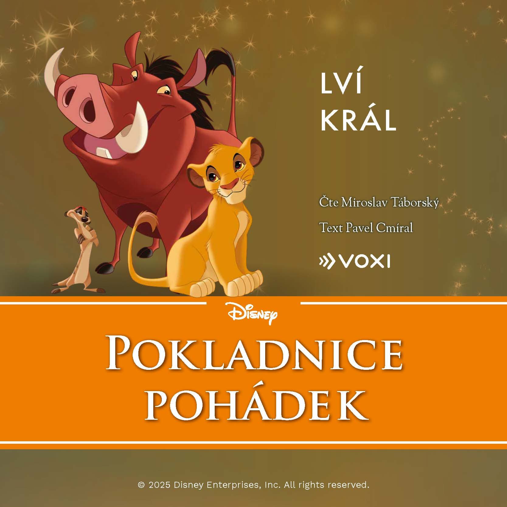 Obálka – Disney - Lví král