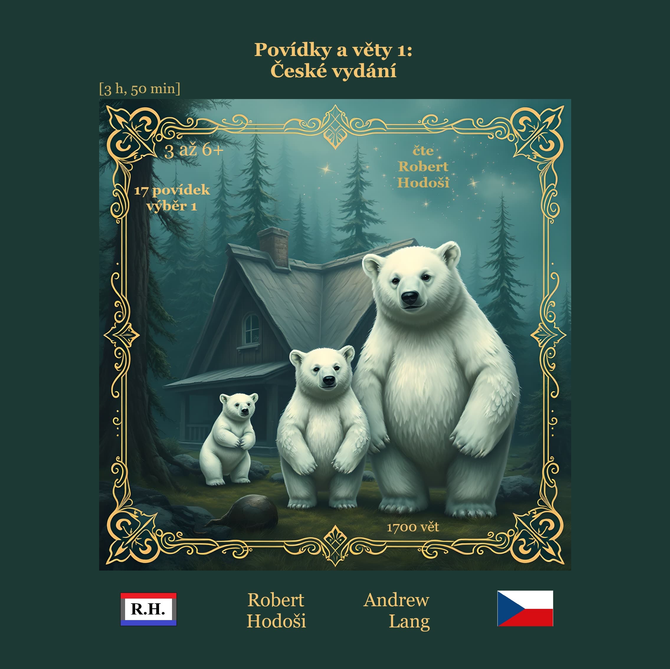 Obálka – Povídky a věty 1: České vydání