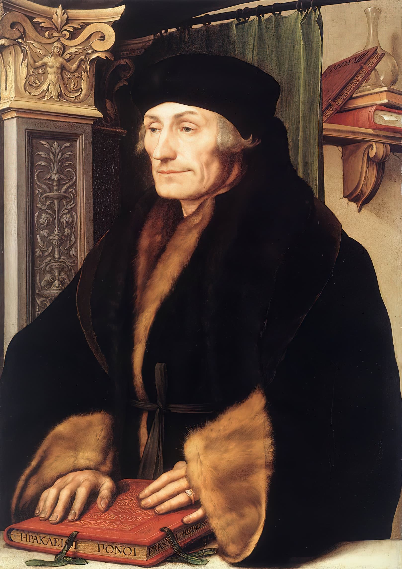 Portrét – Erasmus Rotterdamský