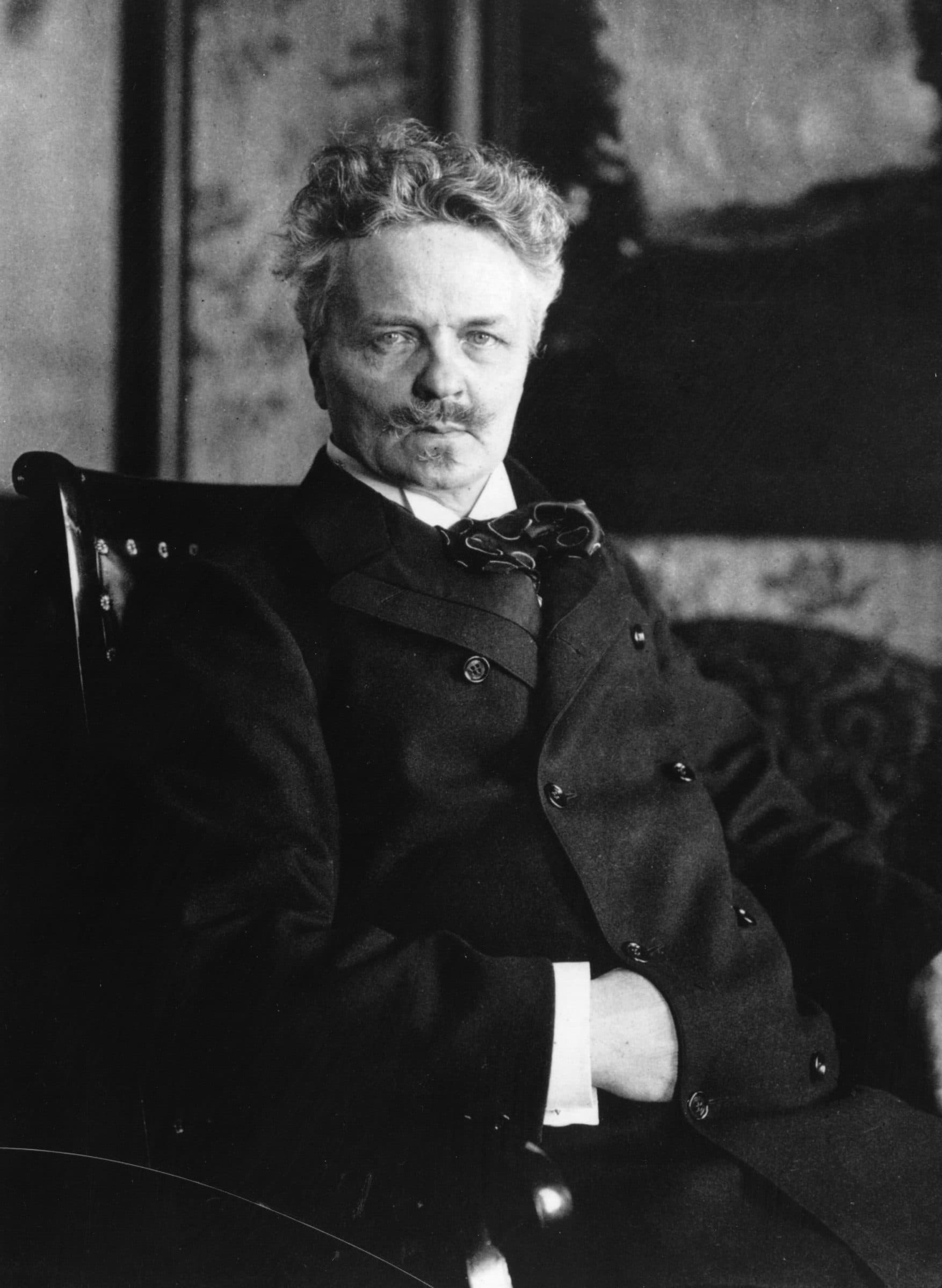 Portrét – August Strindberg