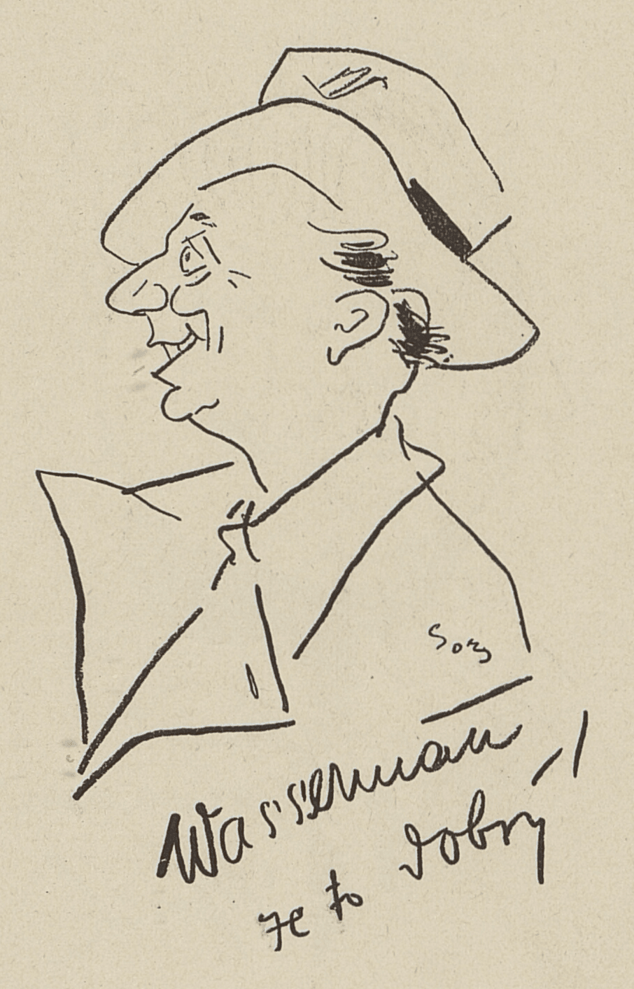 Portrét – Václav Wasserman