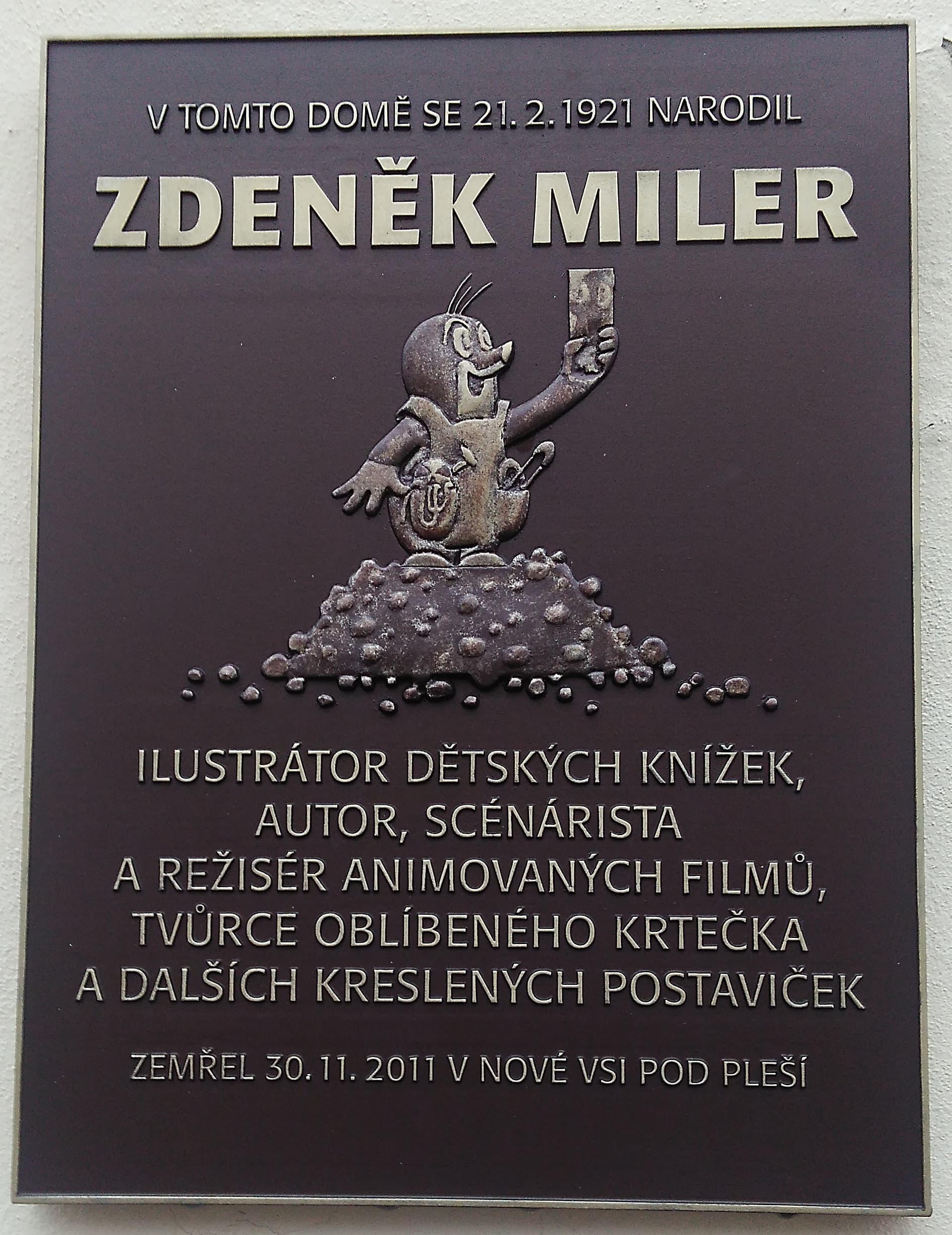 Portrét – Zdeněk Miler