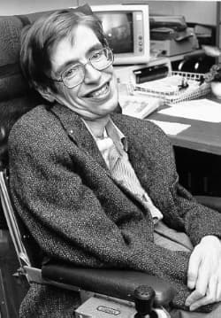 Portrét – Stephen Hawking