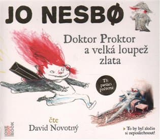 Obálka – Doktor Proktor a velká loupež zlata