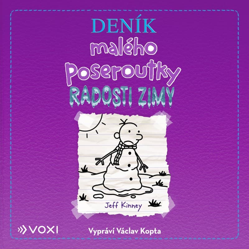 Obálka – Deník malého poseroutky 13 – Radosti zimy