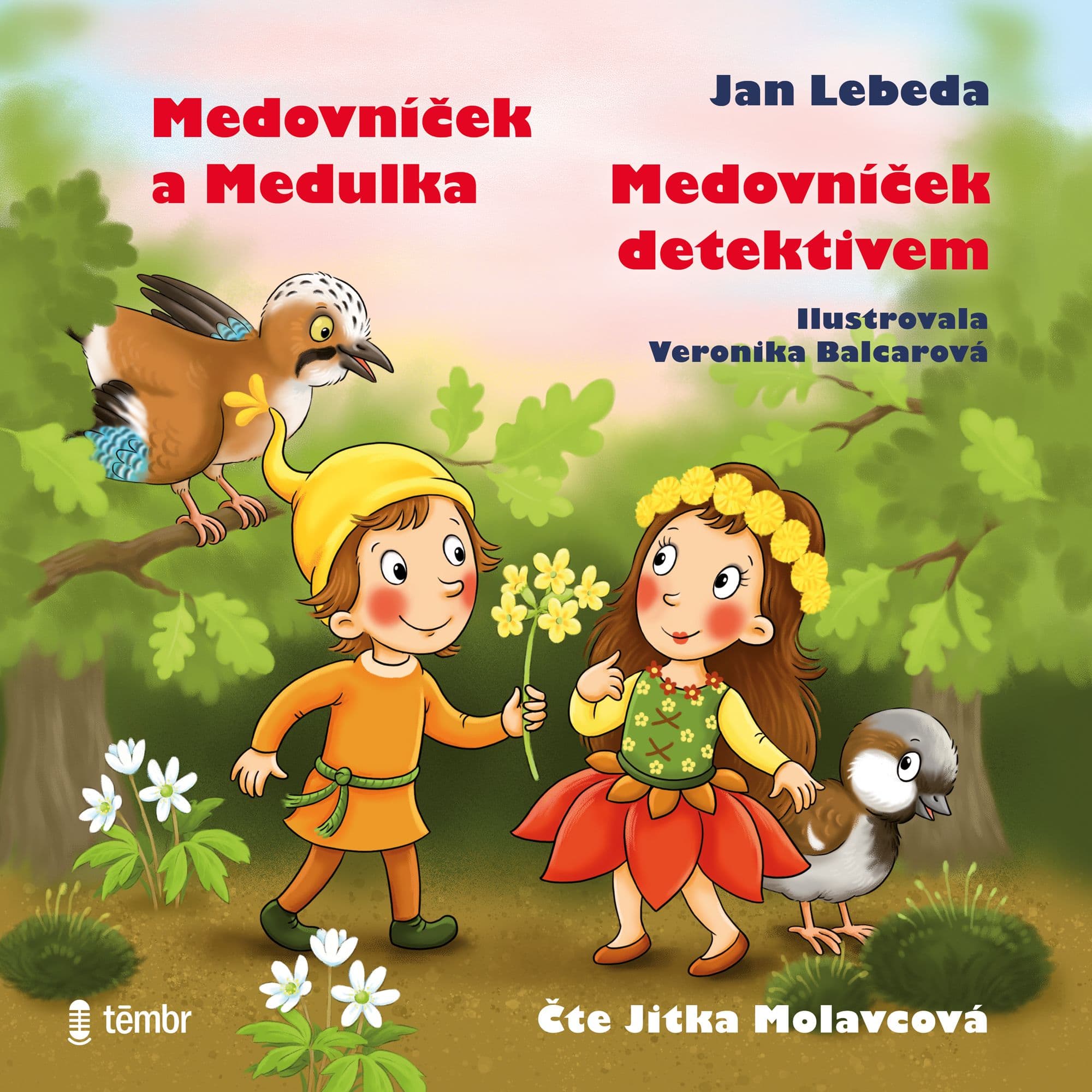 Obálka – Medovníček detektivem + Medovníček a Medulka